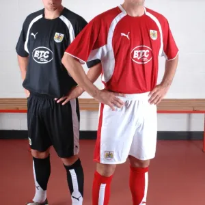 Bristol City FC Defensive Duo Print Bristol City FC Defensive Duo Print