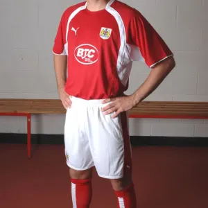Bradley Orr: Focused and Ready in Bristol City Football Club Jersey Bradley Orr: Focused and Ready in Bristol City Football Club Jersey