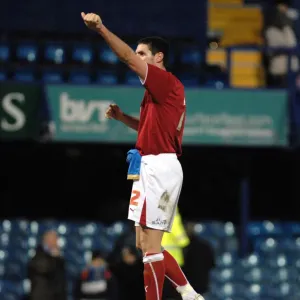 Bradley Orr thanks the travelling fans