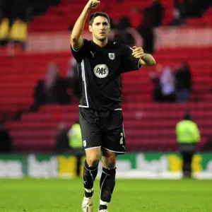 Bradley Orr thanks the travelling fans