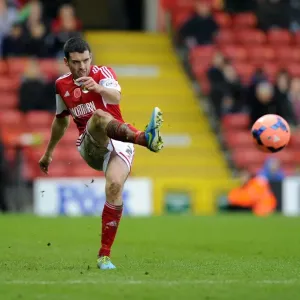 Brendan Moloney in Action: FA Cup First Round - Bristol City vs Dagenham and Redbridge