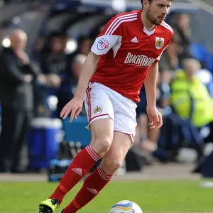 Bristol City's Brendan Moloney in Print, March 8, 2014 Bristol City's Brendan Moloney in Print, March 8, 2014