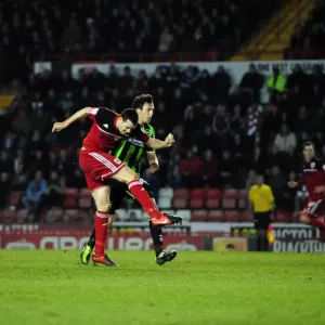 Bristol City Long-Range Shot Print Bristol City Long-Range Shot Print