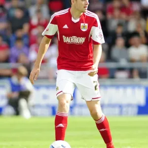 Brendon Moloney of Bristol City in Action Against Coventry, Sky Bet League One, 2013 Brendon Moloney of Bristol City in Action Against Coventry, Sky Bet League One, 2013
