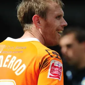 Brett Ormerod Scores for Blackpool Against Bristol City in Championship Match, 2010