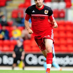 Brett Pitman in Print: McDiarmid Park Action Photo