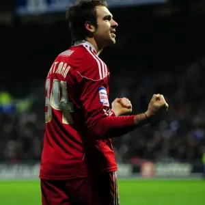Brett Pitman's Euphoric Goal Celebration: QPR vs. Bristol City, Championship Match (03.01.2011)