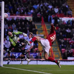 Dramma all'ultimo minuto di Brett Pitman: un equalizzatore spettacolare per il Bristol City contro la Preston North End, calcio della seconda divisione in Inghilterra nel 2010