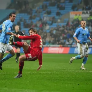 Brett Pitman's Near Miss: Coventry City vs. Bristol City Championship Clash - 05/03/2011 Brett Pitman's Near Miss: Coventry City vs. Bristol City Championship Clash - 05/03/2011