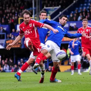 Brett Pitman's Near-Miss: Portsmouth vs. Bristol City (17-03-2012)