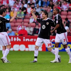Brett Pitman Corner Goal Print (23/04/2011)