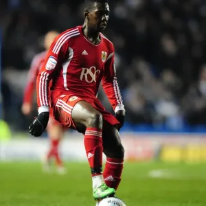 Print of Yannick Bolasie in Championship Action