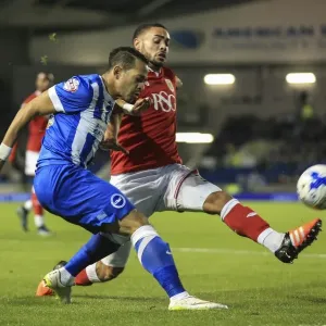 Brighton's Liam Rosenior Evades Pressure Print