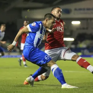 Brighton's Liam Rosenior Evades Pressure Print Brighton's Liam Rosenior Evades Pressure Print