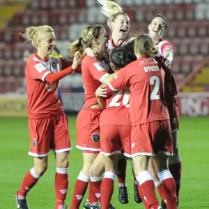 Bristol Academy Stuns FC Barcelona Print Bristol Academy Stuns FC Barcelona Print