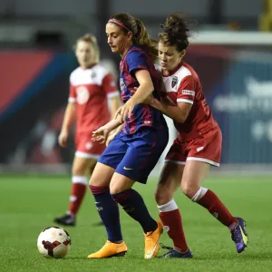 Bristol Academy v FC Barcelona UEFA Women's Champions League Print Bristol Academy v FC Barcelona UEFA Women's Champions League Print