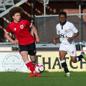 Bristol City Academy Players Train at Ashton Gate Stadium