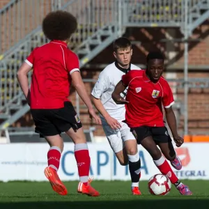 Bristol City Academy Players Train at Ashton Gate Stadium