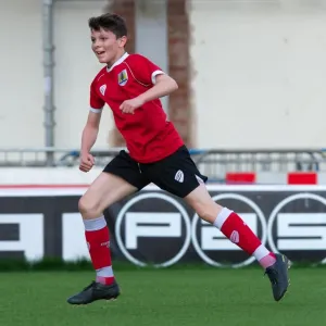 Bristol City Academy Players Train at Ashton Gate Stadium
