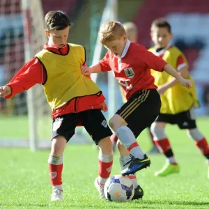 Bristol City Academy Training at Ashton Gate Stadium, May 2015
