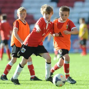 Bristol City Academy Training Print at Ashton Gate Stadium, May 2015 Bristol City Academy Training Print at Ashton Gate Stadium, May 2015