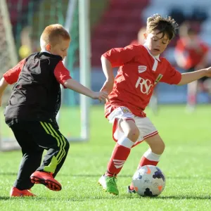Bristol City Academy Training at Ashton Gate Stadium, May 2015