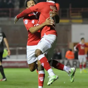 Bristol City FC Print: Agard and Smith Celebrate Goal Bristol City FC Print: Agard and Smith Celebrate Goal