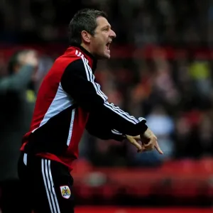 Bristol City assistant manager, Tony Docherty Bristol City assistant manager, Tony Docherty