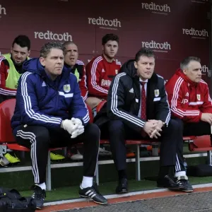 Bristol City Bench Print at New York Stadium