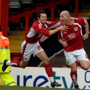 Season 07-08 Poster Print Collection: Bristol City V Norwich City