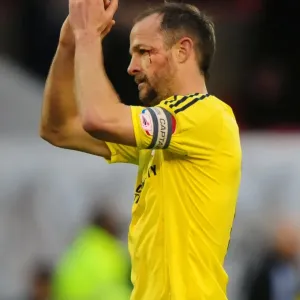 Bristol City Captain Louis Carey Appreciates Fans after Nottingham Forest Match, April 2012 Bristol City Captain Louis Carey Appreciates Fans after Nottingham Forest Match, April 2012