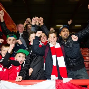 Bristol City Celebrate 2-0 Win Over Nottingham Forest Print Bristol City Celebrate 2-0 Win Over Nottingham Forest Print