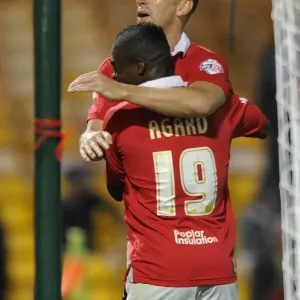 Bristol City Celebrate Print, 16/09/2014