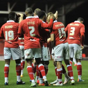 Bristol City Celebrates Win Against Coventry City in Johnstones Paint Trophy: Aaron Wilbraham's Goal