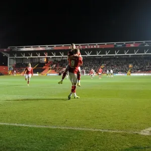 Bristol City Celebrates Win Print Bristol City Celebrates Win Print