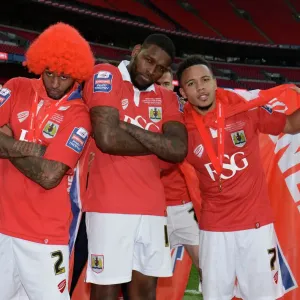Bristol City Johnstone Paint Trophy Victory Print Bristol City Johnstone Paint Trophy Victory Print