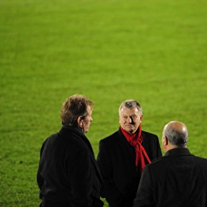 Bristol City Chairman Steve Lansdown pitch
