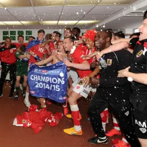 Bristol City Claim League Victory: Thrilling Celebrations at Ashton Gate (18-04-2015) Bristol City Claim League Victory: Thrilling Celebrations at Ashton Gate (18-04-2015)