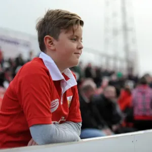 Bristol City fan - Photo mandatory by-line: Dougie Allward/JMP -15/11/14 - SPORT - Football - Swindon - The County