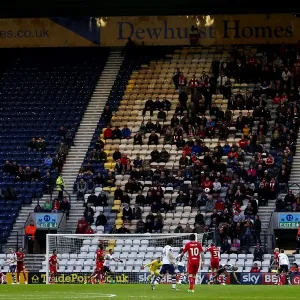 Bristol City Fans in Action at Championship Match vs. Preston North End, April 2017 Bristol City Fans in Action at Championship Match vs. Preston North End, April 2017