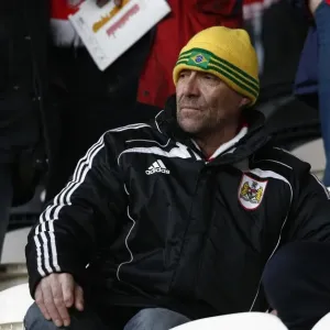 Bristol City Fans in Action Print at KC Stadium