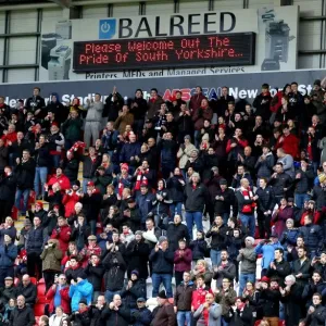 Bristol City Fans in Action at Rotherham United Match, Sky Bet Championship (November 2015) Bristol City Fans in Action at Rotherham United Match, Sky Bet Championship (November 2015)