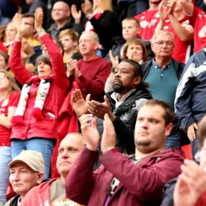 Bristol City Fans in Action at Rotherham United Match, Sky Bet Championship (September 10, 2016)
