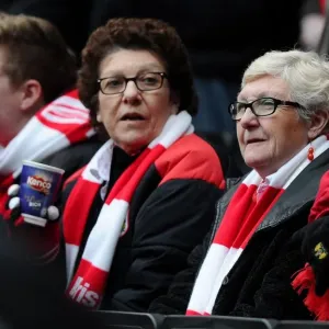 Bristol City Fans in Action at Stadium MK during Sky Bet League One Match Bristol City Fans in Action at Stadium MK during Sky Bet League One Match