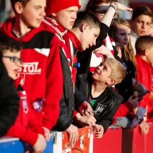 Bristol City Fans Bask in Sunny Pre-Match Atmosphere at Ashton Gate Stadium (Bristol City v Derby County)