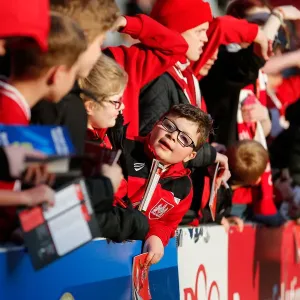 Bristol City Fans Bask in Sunshine Before Derby County Showdown at Ashton Gate, 2016