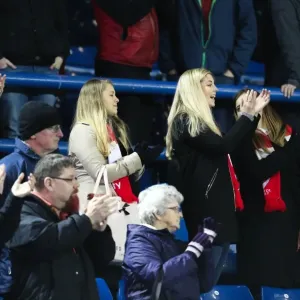 Bristol City Fans Celebrate Victory at Elland Road: Leeds United vs. Bristol City, Sky Bet Championship (23/01/2016) Bristol City Fans Celebrate Victory at Elland Road: Leeds United vs. Bristol City, Sky Bet Championship (23/01/2016)