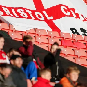 Bristol City Fans on the Edge: Tense Moments at Barnsley's Oakwell Stadium, 2014 Bristol City Fans on the Edge: Tense Moments at Barnsley's Oakwell Stadium, 2014