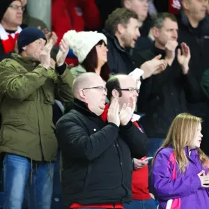 Bristol City Fans at Elland Road: Leeds United vs. Bristol City, Sky Bet Championship (2016) Bristol City Fans at Elland Road: Leeds United vs. Bristol City, Sky Bet Championship (2016)