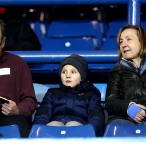 Bristol City Fans Print at Elland Road Championship Match Bristol City Fans Print at Elland Road Championship Match